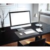 Desktex® Crystal Clear Vinyl Rectangular Desk Pad - 20" x