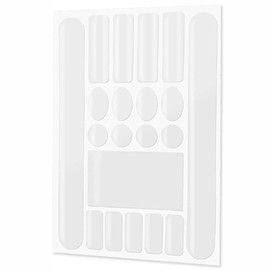 BEANPRECOY Frame & Chainstay Scratch Guard Sticker Pieces Bicycle Chainstay Protector Decal Bike Chain Stay Frame Scratch Protector Sticker Cover Bicycle Pad Guard Cases Protect Your Bicycle