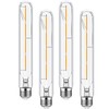 Leools Tubular Light Bulb 4W Equal E26 LED Bulb 40
