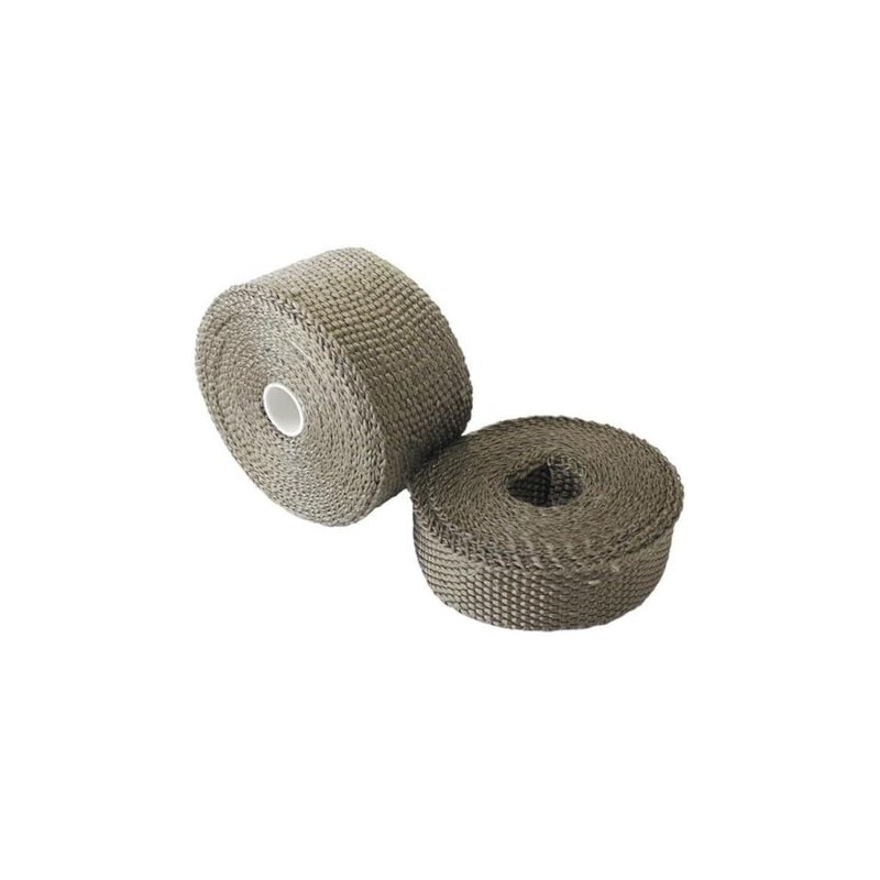 Aeroflow AF91-3010 Exhaust Insulation Wrap1"x15Ft15 Foot Titanium Roll