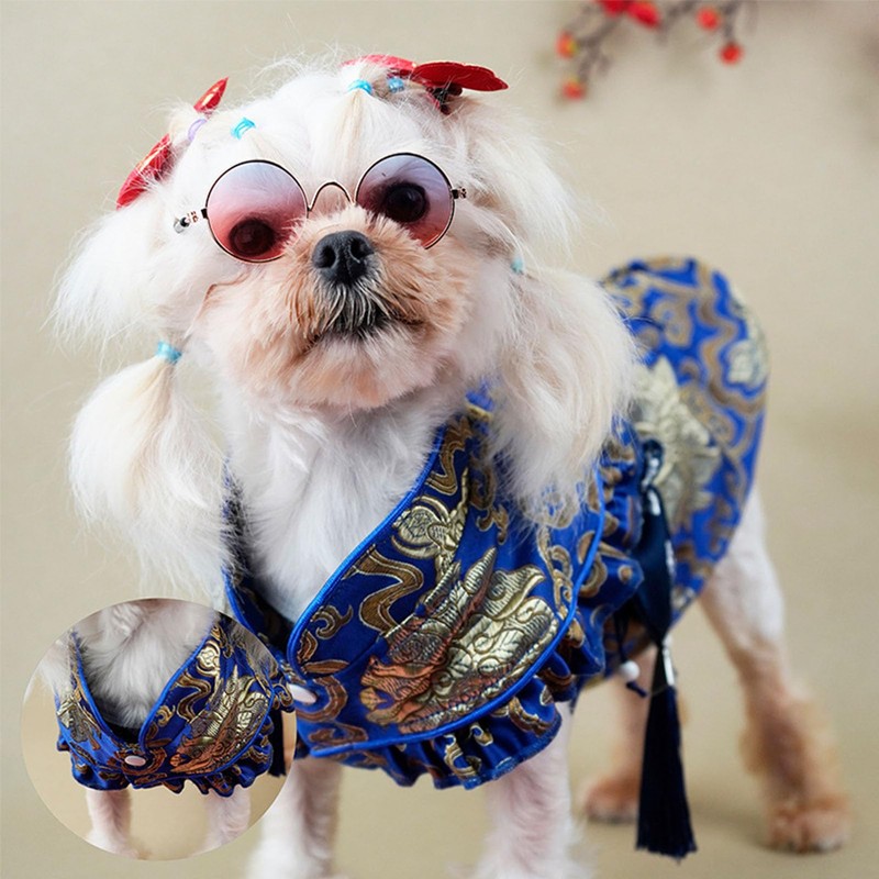 BAMY New Year Dog Cheongsam Fortune Bag Cat Tang Suit