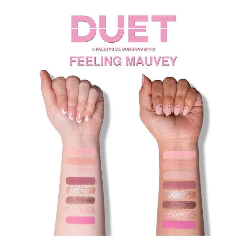 Paleta De Sombras Duet Mini Snap Beauty Creations 8 Tonos