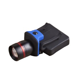 Ipetboom Bright Clip-On Headlamp with Adjustable Focus 3 Lighting Modes Waterproof Design for Fishing Camping and Outdoor Activities (Black)