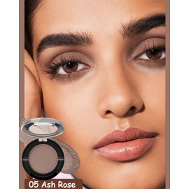 Single Lidschatten-Palette, matt, braun, Lidschatten, lange Lebensdauer, wasserfest, schweißfest, hochpigmentiert, feine Textur, leicht zu verwischen, Make-up-Palette für Augen und Damen, 05