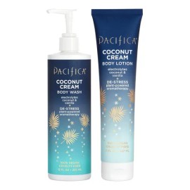 Pacifica Beauty Coconut Cream Body Wash Con Bomba Y Loción C