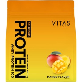 VITAS (バイタス) ホエイ プロテイン 100 マンゴー風味 WPCプロテイン 国内製造 1kg