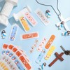 Aurelema 400 Pcs Jesus Bandages Bulk for Boo-Boos Cartoon Adhesive