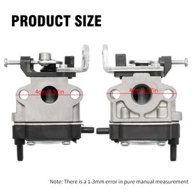 AXGSRV 6698373 Carburetor Kit, Replacement for Hitachi RB24EA RB24EA (S) RB24EAP 23.9cc Blower, Carb with Air Filter Fuel Line Spark Plug and Grommet