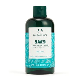 The Body Shop Tonificador de equilibrio de aceite de algas marinas, 100% tónico facial vegano, 8.4 onzas líquidas.