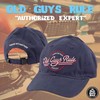 OLD GUYS RULE Gorro de experto autorizado, marino, Talla única