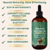 Aceite De Jojoba Orgánico 100% Puro, Prensado En Frío Y