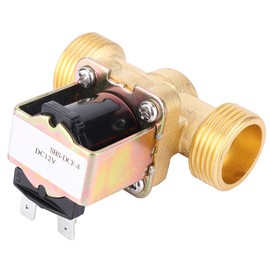 G3/4 Inches Normally Closed Brass Electric Solenoid Valve Male Thread For Water  (DC 12V)
