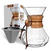 AGOGO Pour Over Coffeemaker Set Classic Series with Filter 8