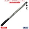 NATARAJ Mist Fine Tip Soft Smooth Ballpoint Pens (10 x