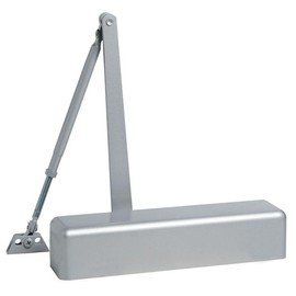 Dynasty Hardware 9000-ALUM Surface Mount Door Closer, Sprayed Aluminum