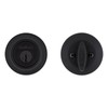 Kwikset Matte Black SmartKey Deadbolt 2-3/4 in.