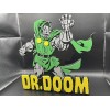 Dr. Doom Logo Sign Display | 3D Wall Desk Shelf