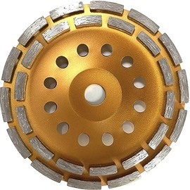 Diamond Grinding Discs Diameter 180 mm 22.23 mm Hole with Double Tooth