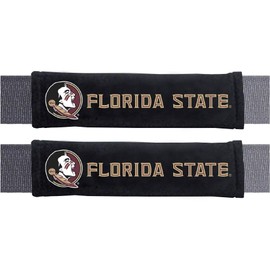 FANMATS 32074 Florida State Seminoles Embroidered Seatbelt Pad - 2 Pieces