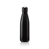 Bulk Insulated Stainless Steel Water Bottle, Jet Black, 500 ml