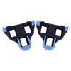 Bicycle Cleats Enhance Stability Grip Foot Pedal Self Locking Tabs