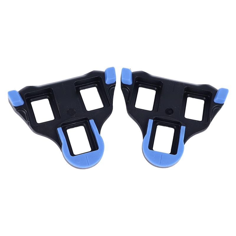 Bicycle Cleats Enhance Stability Grip Foot Pedal Self Locking Tabs