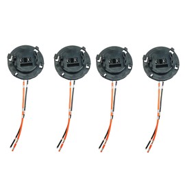 4Pcs H7 Bulb Socket Headlight Lamp Adapter Connector Wiring Harness Bulb Socket for Universal Car Accessories Fog Light LED