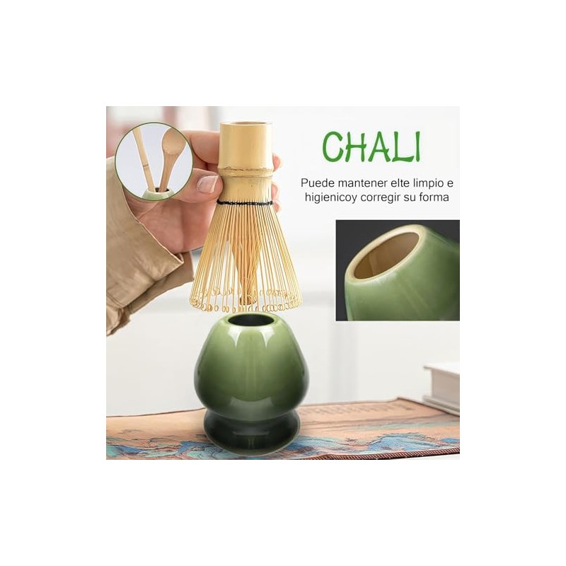 Matcha Kit, Kit de Matcha Ceremonial 8 Piezas, Juego de