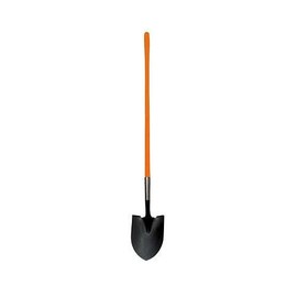 A.M. Leonard Round Point Closed Back Shovel with Composite Handle - 48 Inch Length