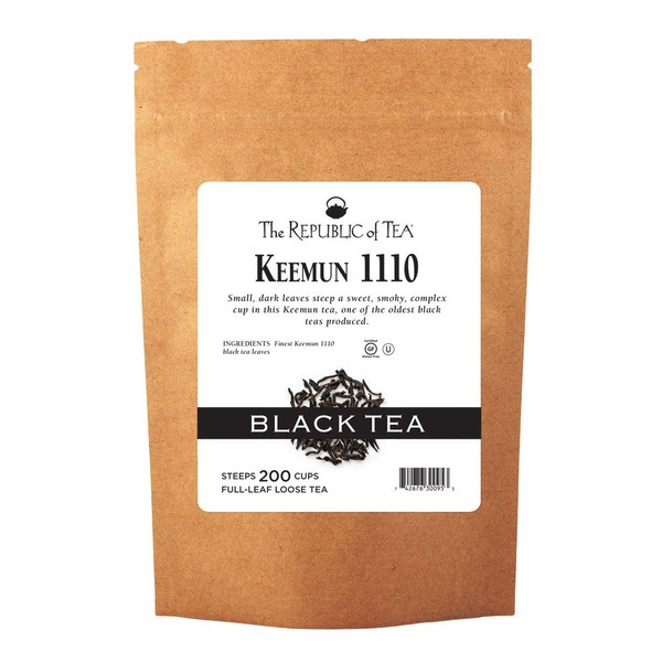 The Republic of Tea Keemun 1110 Full-Leaf Tea, 1 Pound / 200 Cups