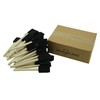 Fewanland 1" Foam Brush Set High Density Foam 50pcs