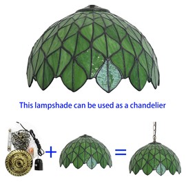 Tiffany lamp shade replacement parts 12-inch stained glass style lamp shades are suitable for table lamps chandeliers and ceiling lamps