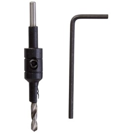 wolfcraft Pre-drill with countersink diameter 3.5 - 9.5 mm, 2500000 I drills and lowers in one operation