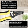10-22 AWG Multi Gauge 7" Precise Wire Strippers, Cable Stripper