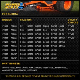 Hydraulic Transmission Filter HH660-36060 For Kubota Tractors B1550 B1700 B1750 B21 B2100 B2400 B2410 B26 B2630 B2710 B2910 B3030 B6100 B7200 B7300 B7400