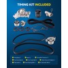 PHILTOP Timing Belt Kit with Water Pump, Compatible with Toyota