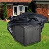 Saking Fire Pit Cover, 38 inch Square Fire Table Covers
