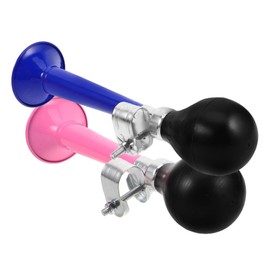 OHPHCALL 2pcs Bicycle Horn Manual Air Horn Funny Bike Accessories Bell Bike Bells Electroplated Iron