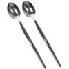 Get Goods 2 Latte Spoons, stainless_steel, 8, W4 x D3 x H20cm