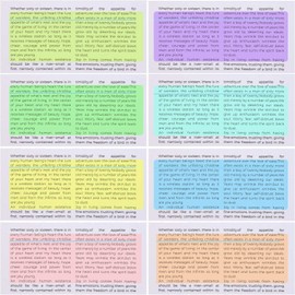 8 Pieces Professional Dyslexia Coloured Reading Overlays And Line | Reading Tracking Rulers for Visual Stress, Dyslexia, Irlens Syndrome, and ADHD