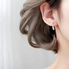 Glam Jewelry Women's Teardrop Earrings, Simple, Small, Hook Earrings, Drops,