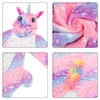 KAKU NANU Unicorn Onesies for Girls Kids Fluffy Pyjamas Age