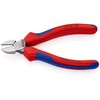 KNIPEX 70 02 140 diagonal cutters, accurate cutting up to