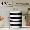 Sunddo Kitchen Utensil Holder, 6.7" Large Utensil Crock, Utensil Holder