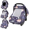 Pea Pod Winter Baby Car Seat Cover for Newborn, Warm