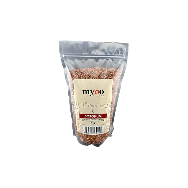 Mycology Basics - Organic Sorghum (5.0 lbs)