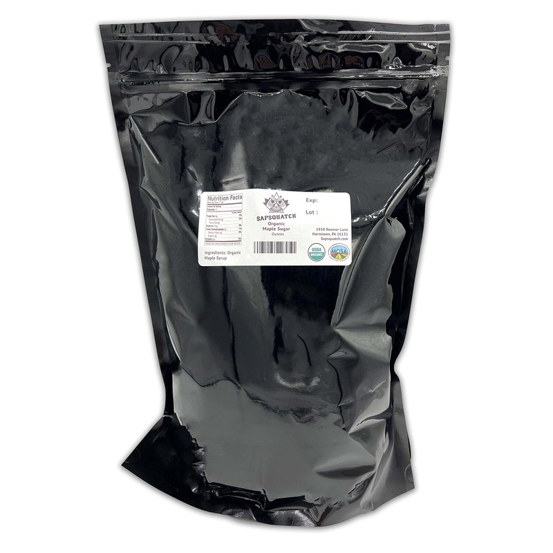 Sapsquatch Organic Maple Sugar (4 Pounds)