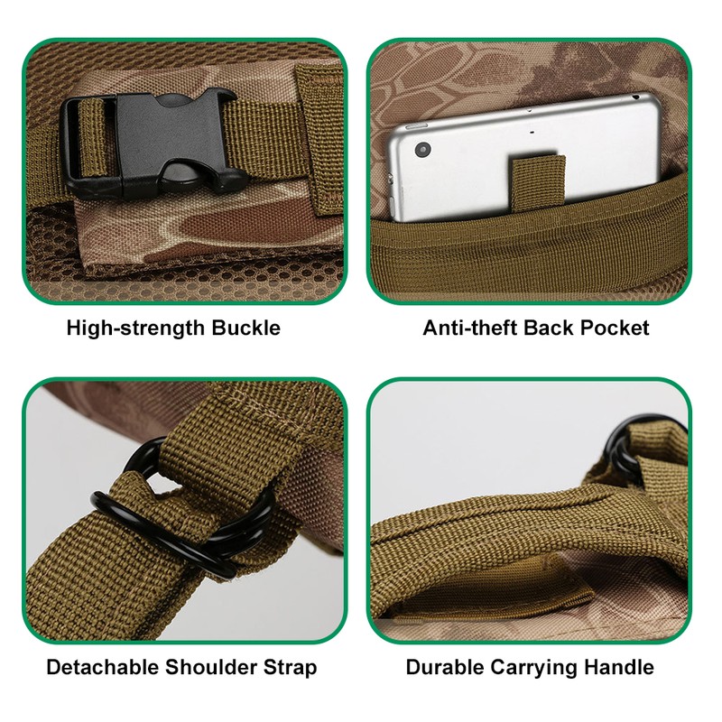 Outdoor Tactical Backpack Molle Assault Pack for Camping Hiking Backpacking