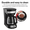 Hamilton Beach 12 Cup Programmable Drip Coffee Maker, Brew Options,