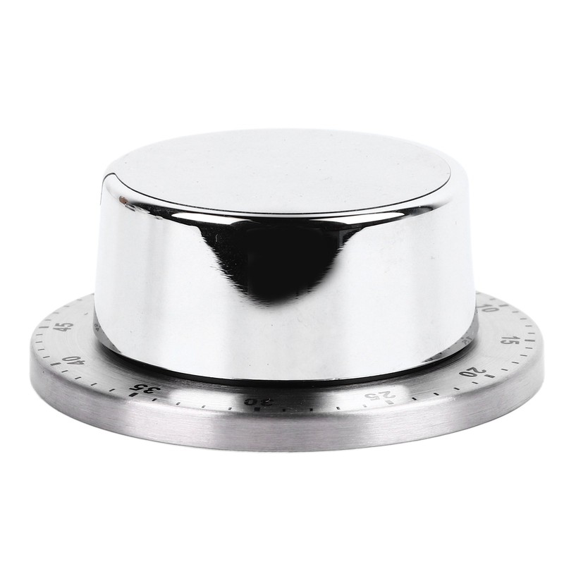 Kitchen Timer Stainless Steel Countdown Timer Clock Mechanical Kitchen Timer